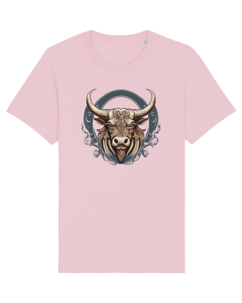 TAUR - SIMBOL PUTERE  arta ornamentala 1 Cotton Pink