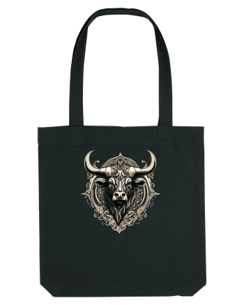 TAUR - SIMBOL PUTERE  arta ornamentala 2 Black