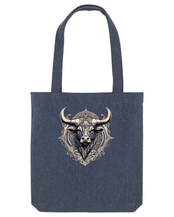TAUR - SIMBOL PUTERE  arta ornamentala 2 Midnight Blue
