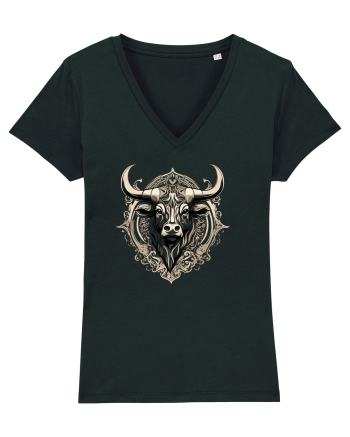 TAUR - SIMBOL PUTERE  arta ornamentala 2 Black