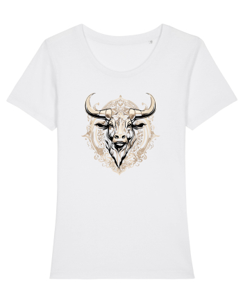 TAUR - SIMBOL PUTERE  arta ornamentala 2 White