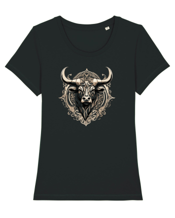 TAUR - SIMBOL PUTERE  arta ornamentala 2 Black