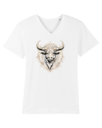 TAUR - SIMBOL PUTERE  arta ornamentala 2 White