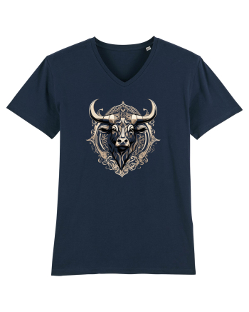 TAUR - SIMBOL PUTERE  arta ornamentala 2 French Navy