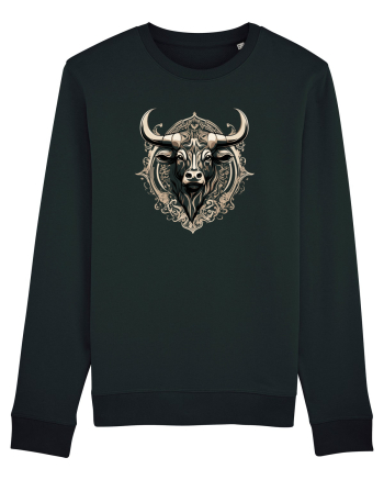 TAUR - SIMBOL PUTERE  arta ornamentala 2 Black