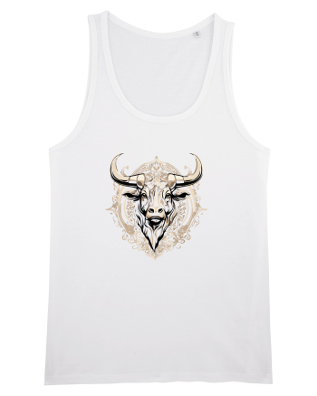TAUR - SIMBOL PUTERE  arta ornamentala 2 White