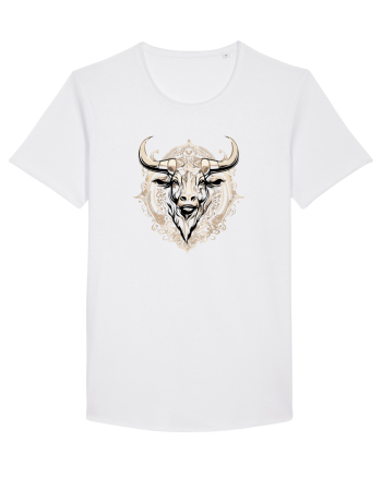 TAUR - SIMBOL PUTERE  arta ornamentala 2 White