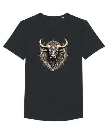 TAUR - SIMBOL PUTERE  arta ornamentala 2 Black