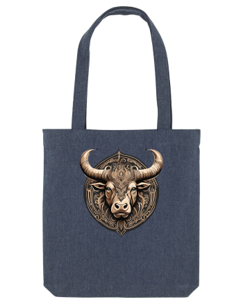TAUR - SIMBOL PUTERE  arta ornamentala 3 Midnight Blue