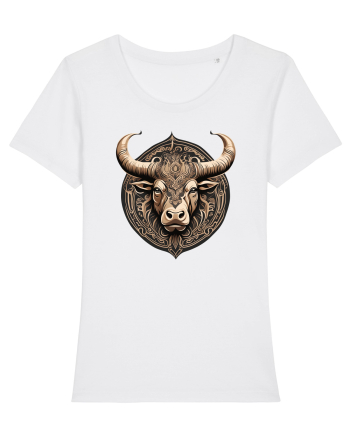 TAUR - SIMBOL PUTERE  arta ornamentala 3 White