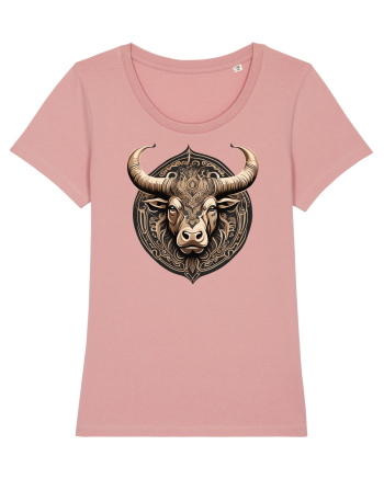 TAUR - SIMBOL PUTERE  arta ornamentala 3 Canyon Pink