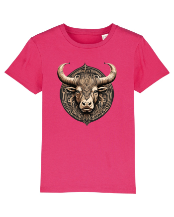 TAUR - SIMBOL PUTERE  arta ornamentala 3 Raspberry