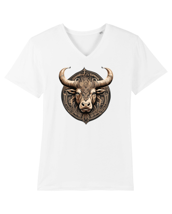 TAUR - SIMBOL PUTERE  arta ornamentala 3 White