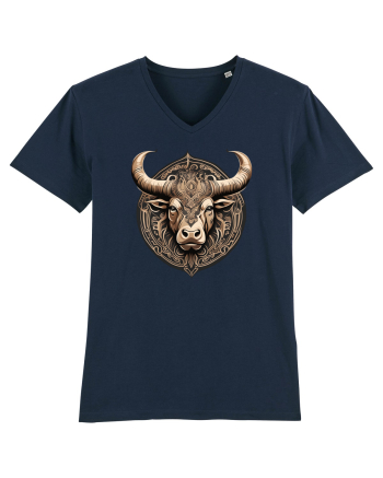 TAUR - SIMBOL PUTERE  arta ornamentala 3 French Navy