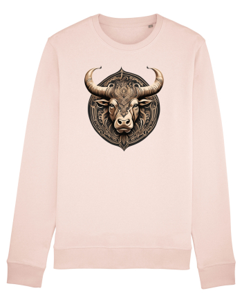 TAUR - SIMBOL PUTERE  arta ornamentala 3 Candy Pink