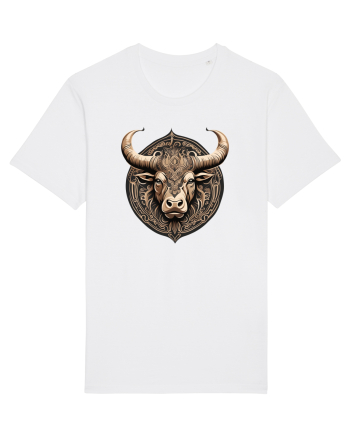 TAUR - SIMBOL PUTERE  arta ornamentala 3 White