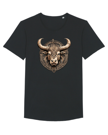 TAUR - SIMBOL PUTERE  arta ornamentala 3 Black