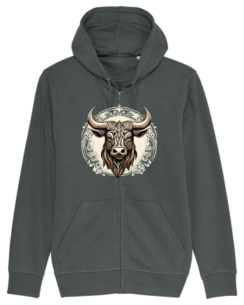 TAUR - SIMBOL PUTERE  arta ornamentala 4 Anthracite