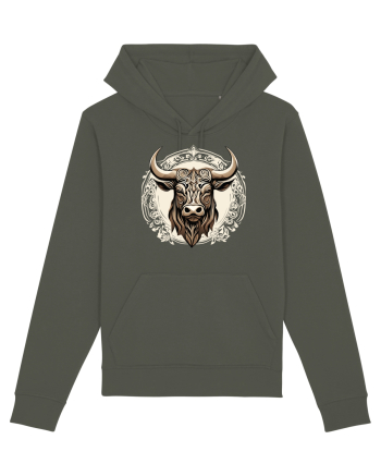 TAUR - SIMBOL PUTERE  arta ornamentala 4 Khaki