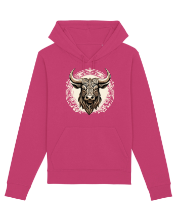 TAUR - SIMBOL PUTERE  arta ornamentala 4 Raspberry