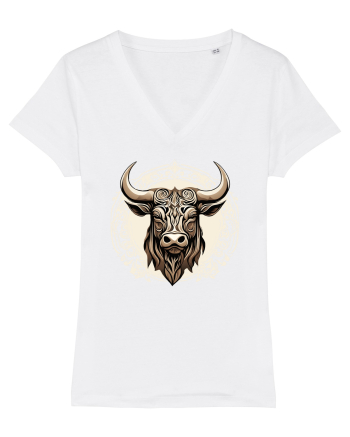 TAUR - SIMBOL PUTERE  arta ornamentala 4 White