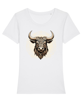TAUR - SIMBOL PUTERE  arta ornamentala 4 White