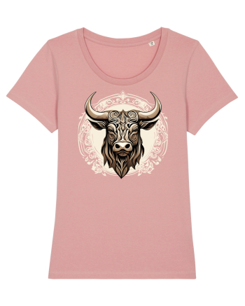 TAUR - SIMBOL PUTERE  arta ornamentala 4 Canyon Pink