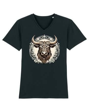 TAUR - SIMBOL PUTERE  arta ornamentala 4 Black