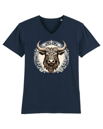 TAUR - SIMBOL PUTERE  arta ornamentala 4 French Navy