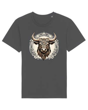 TAUR - SIMBOL PUTERE  arta ornamentala 4 Anthracite