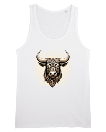 TAUR - SIMBOL PUTERE  arta ornamentala 4 White