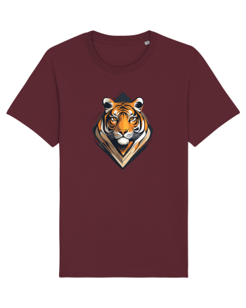 TIGRU - SIMBOL PUTERE   Burgundy