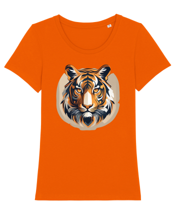 TIGRU - SIMBOL PUTERE  3 Bright Orange