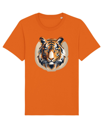 TIGRU - SIMBOL PUTERE  3 Bright Orange