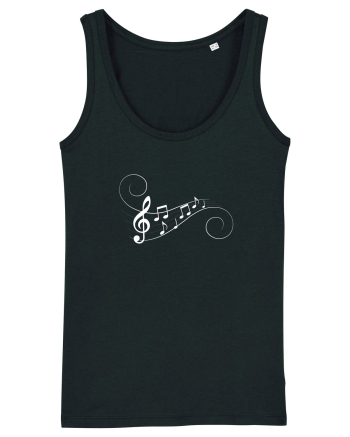 Music waves Black