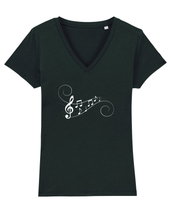 Music waves Black