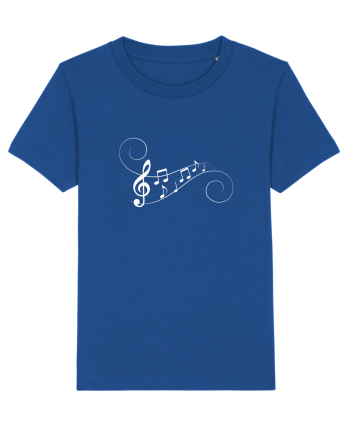 Music waves Majorelle Blue
