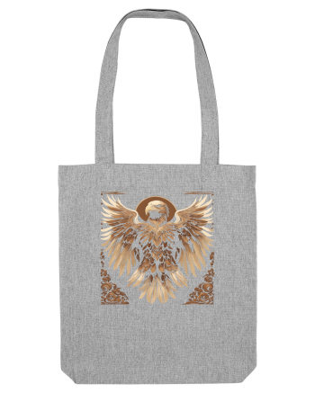 VULTUR -  Arta ornamentala Heather Grey