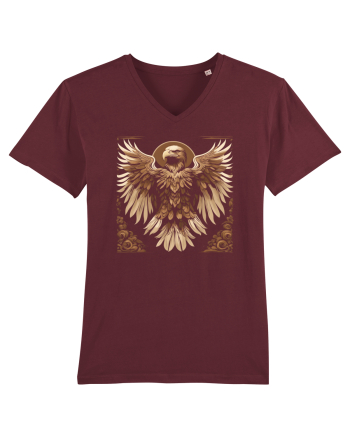VULTUR -  Arta ornamentala Burgundy