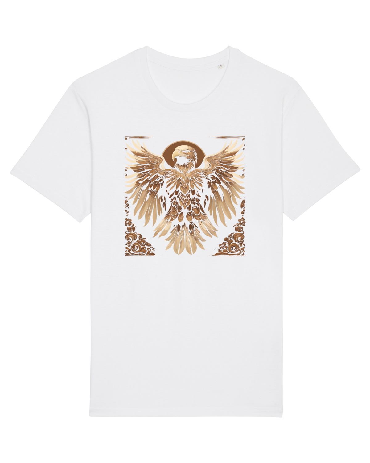 Tricou mânecă scurtă Unisex Rocker White