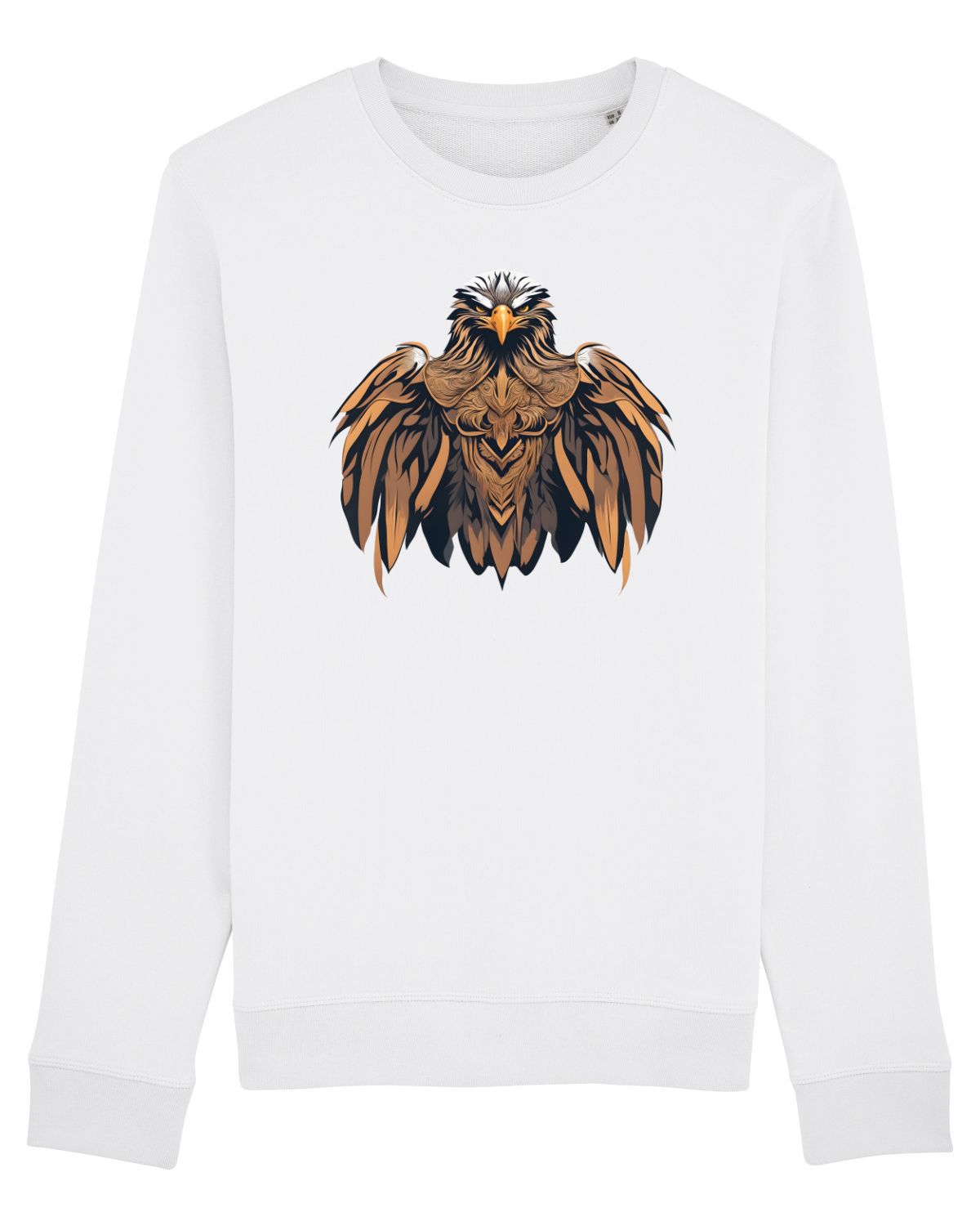 Bluză mânecă lungă Unisex Rise White