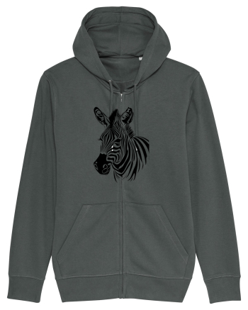 ZEBRA monocrom - alb / negru Anthracite