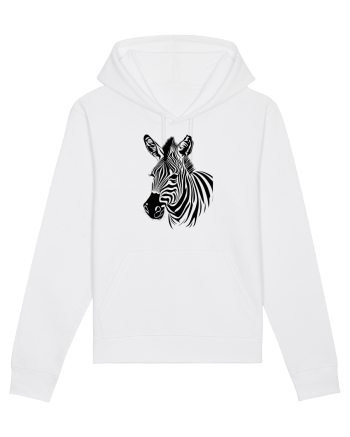 ZEBRA monocrom - alb / negru White