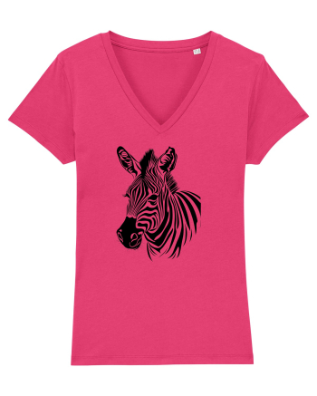 ZEBRA monocrom - alb / negru Raspberry