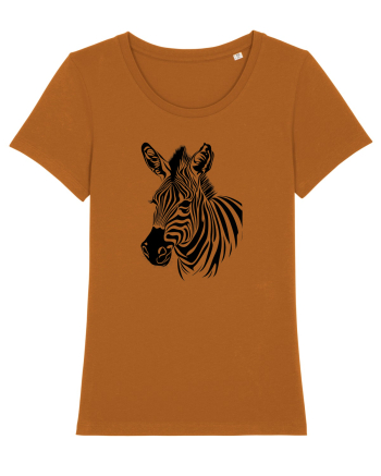 ZEBRA monocrom - alb / negru Roasted Orange