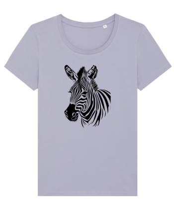 ZEBRA monocrom - alb / negru Lavender