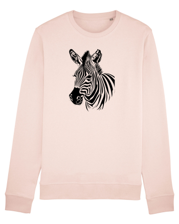 ZEBRA monocrom - alb / negru Candy Pink