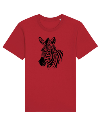 ZEBRA monocrom - alb / negru Red