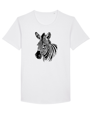 ZEBRA monocrom - alb / negru White