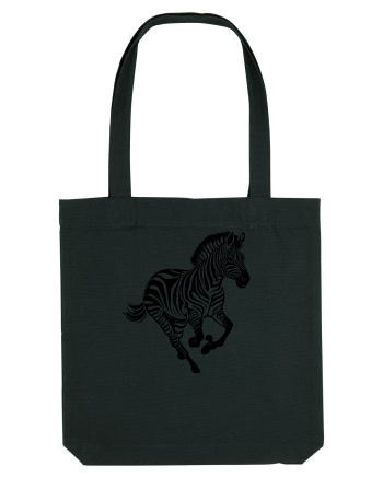 ZEBRA alergand  - monocrom - alb / negru Black